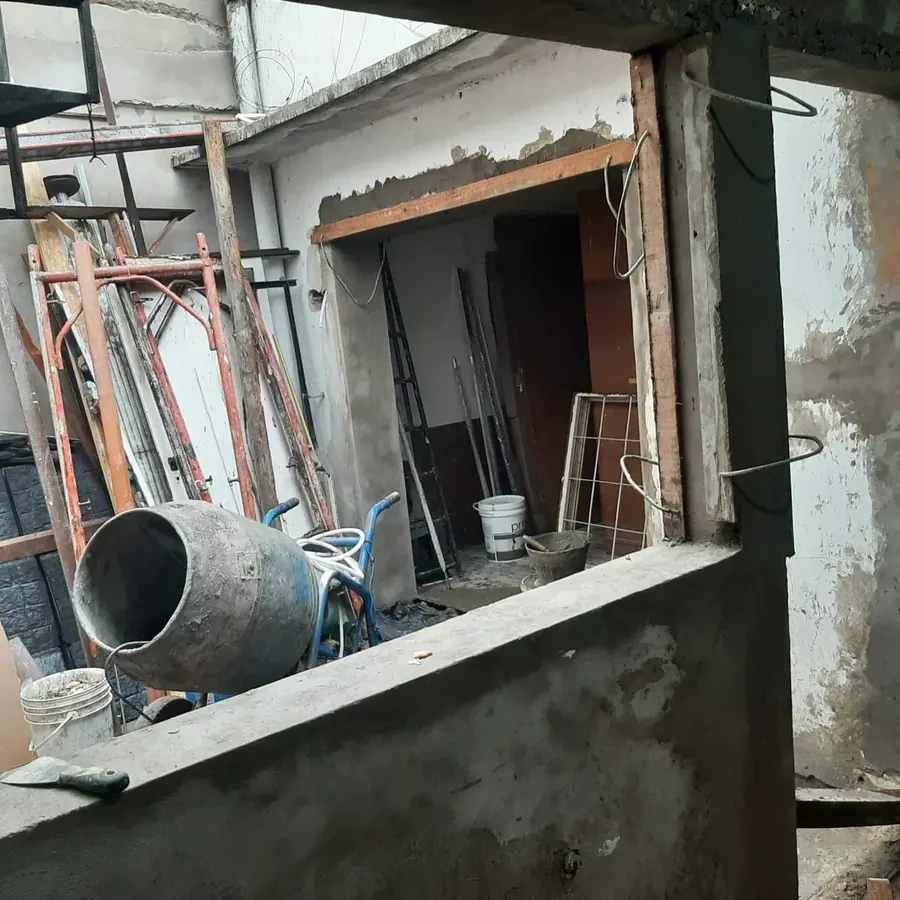 Ampliación con abertura nueva